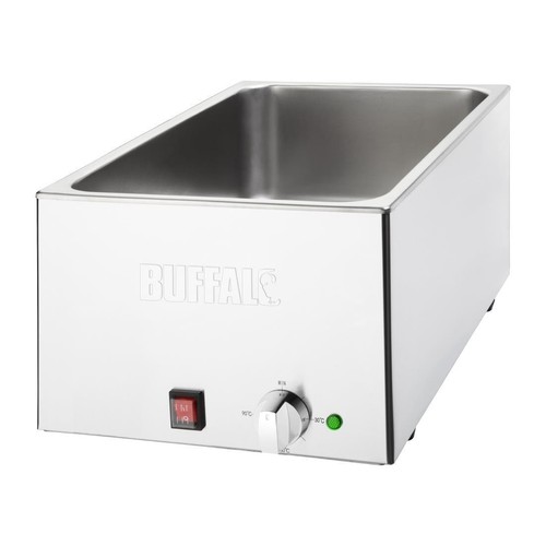 Buffalo wet heat bain marie - heat, in