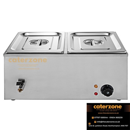 Commercial bain marie with - bain,