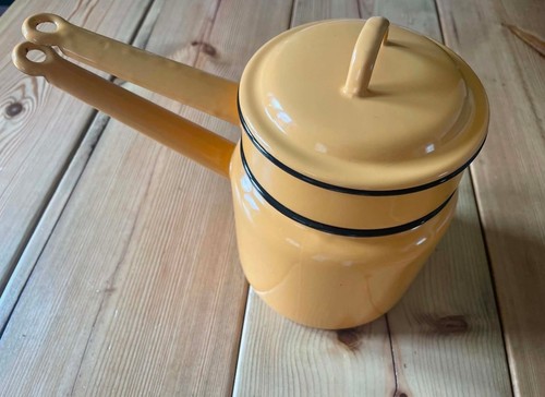 Vintage polish red enamel - red,