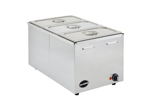 150mm deep electric bain marie - electric,